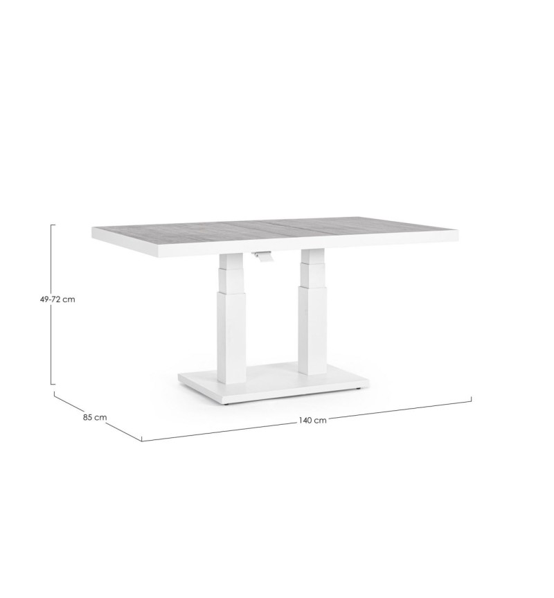 TRUMAN Outdoor Table 140x85 – BIZZOTTO | BHOME