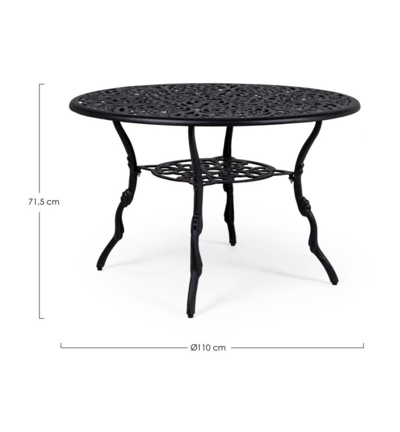VICTORIA Outdoor Table Ø110 – BIZZOTTO | BHOME