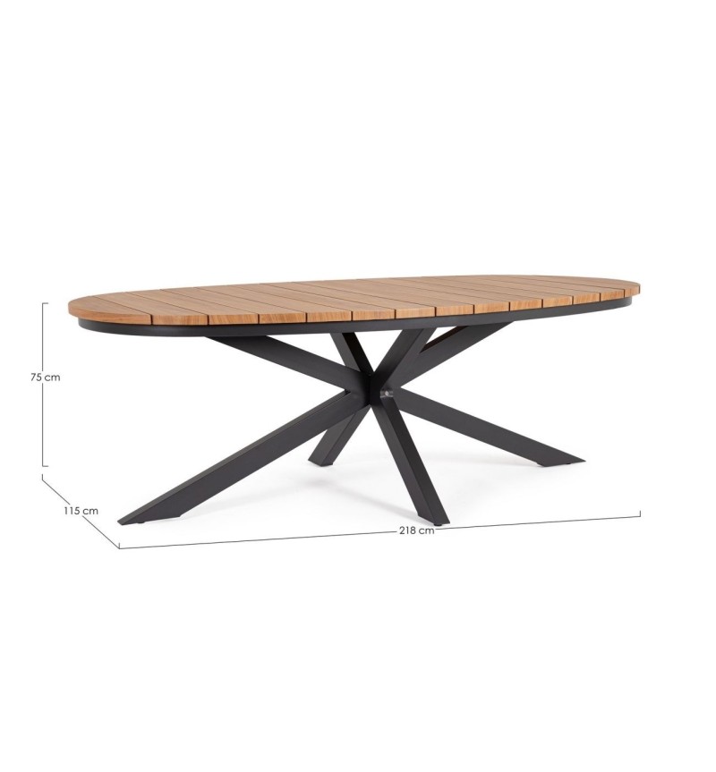 Tavolo ZELMAR 218x115 outdoor BIZZOTTO | BHOME