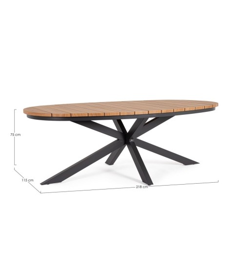 Tavolo ZELMAR 218x115 outdoor BIZZOTTO | BHOME