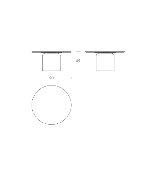 Tavolino Soffio Èlite – Tonin Casa | Bhome by Arredi Barbàra