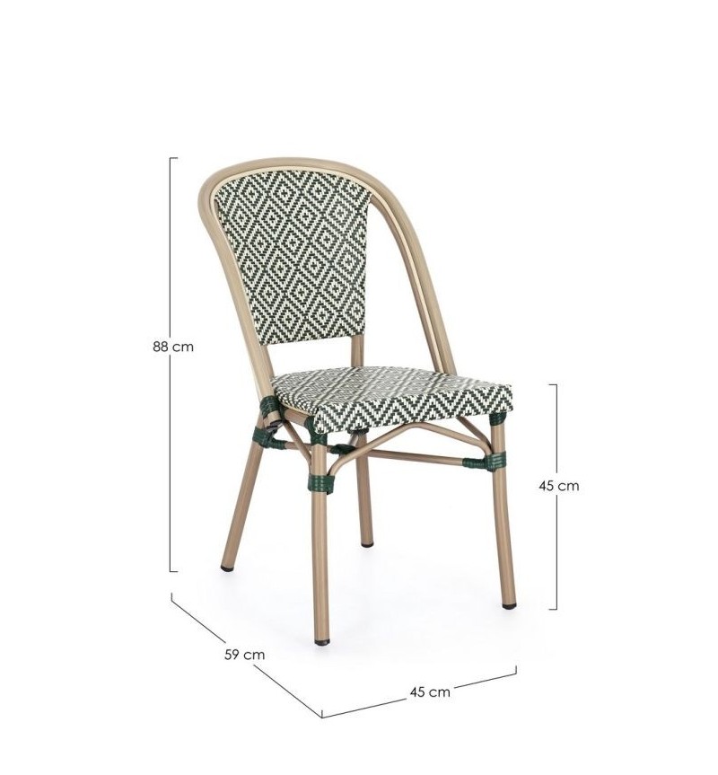 Sedia SILVEIRA TIFFANY outdoor BIZZOTTO | BHOME