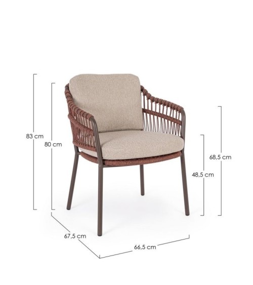 Sedia TALAIA JAVA outdoor BIZZOTTO | BHOME