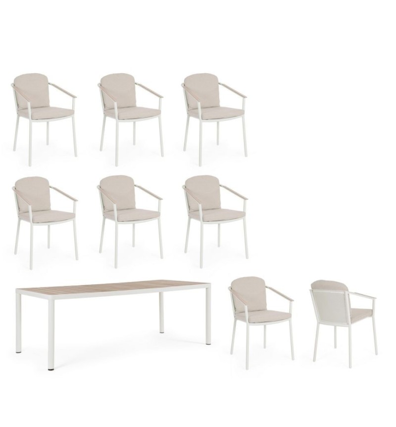 ULISES VAPOR Outdoor Set 210x100 – BIZZOTTO | BHOME