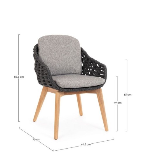 Silla Outdoor TAMIRES – BIZZOTTO | BHOME