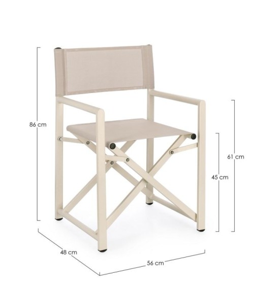 Silla Director Outdoor TAYLOR – BIZZOTTO | BHOME