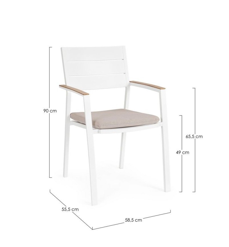 ZELMAR Outdoor Chair – BIZZOTTO | BHOME