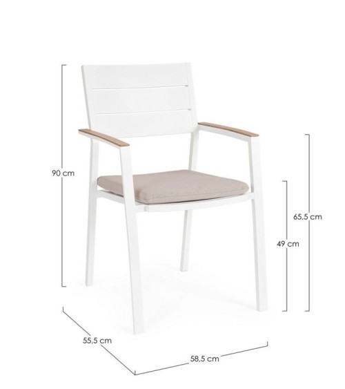 ZELMAR Outdoor Chair – BIZZOTTO | BHOME