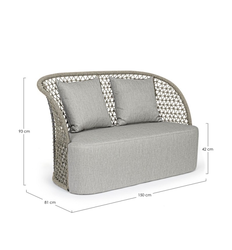 CUYEN 2-Seater Outdoor Sofa – BIZZOTTO | BHOME