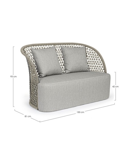 CUYEN 2-Seater Outdoor Sofa – BIZZOTTO | BHOME