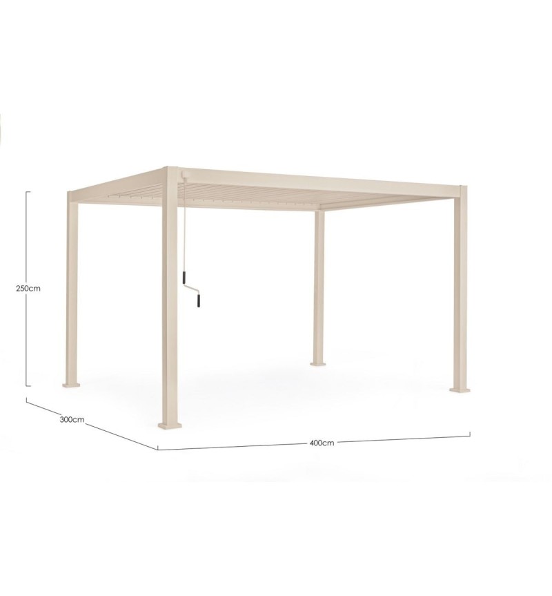 OCEAN Pergola 400x300 Outdoor BIZZOTTO | BHOME