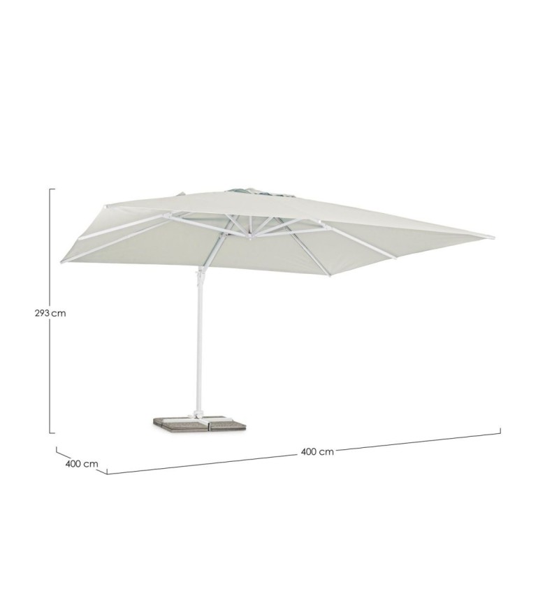 Ombrellone EDEN 400x400 outdoor BIZZOTTO | BHOME