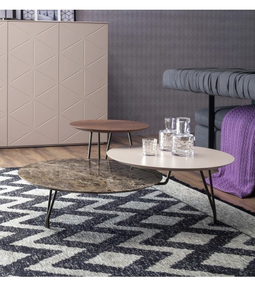 Table basse Log TONIN CASA Daniel Rode
