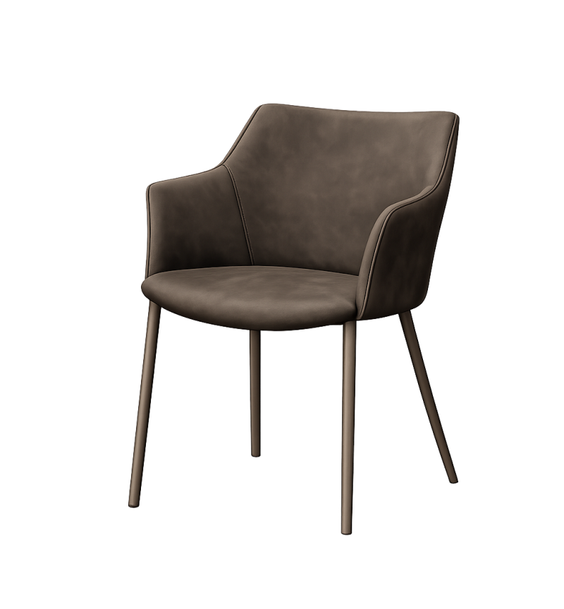 Chaise Agata TONIN CASA Bronze