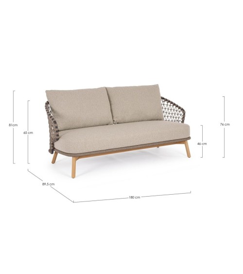 Divano EULARIA 180 outdoor BIZZOTTO | BHOME by Arredi Barbàra