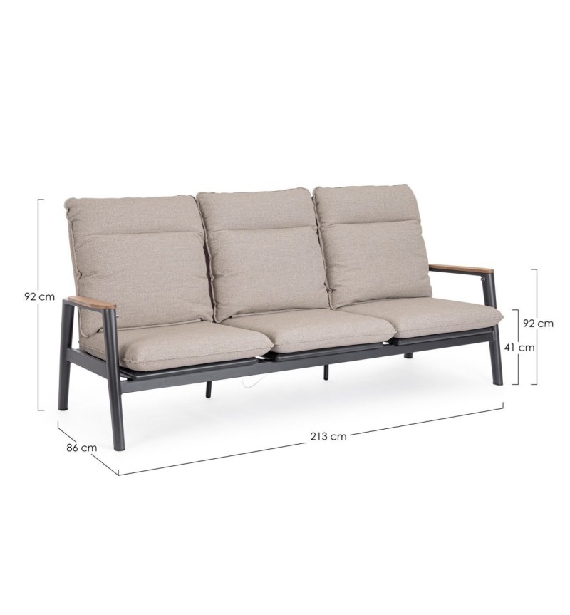 MIGUEL 213 Outdoor Sofa BIZZOTTO | BHOME by Arredi Barbàra