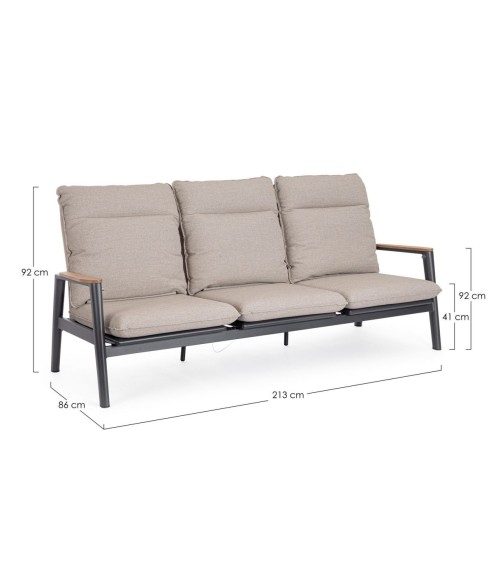 MIGUEL 213 Outdoor Sofa BIZZOTTO | BHOME by Arredi Barbàra
