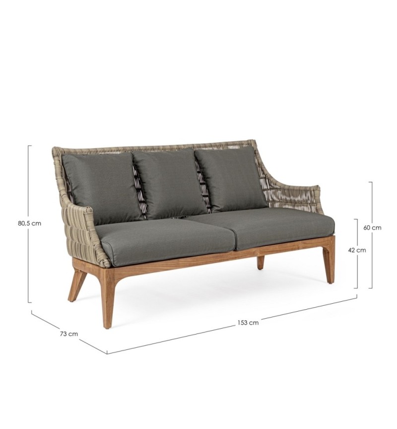 Sofá exterior KEILANI BIZZOTTO | BHOME