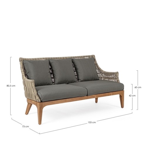 Sofá exterior KEILANI BIZZOTTO | BHOME