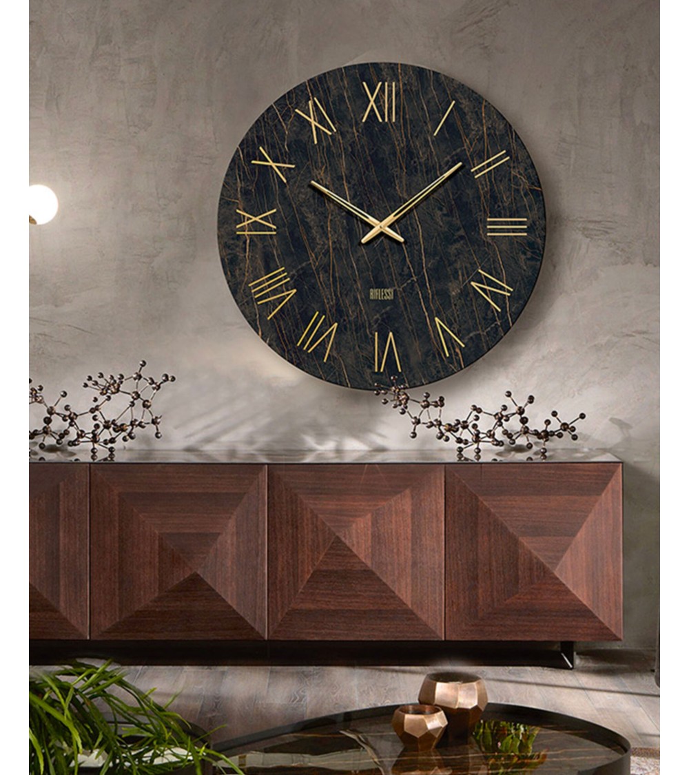 Portofino Wall Clock RIFLESSI LED