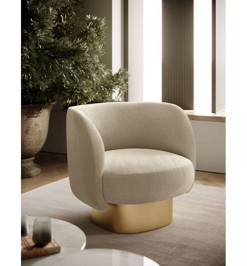 Doris Armchair BONTEMPI Swivel Design | BHOME