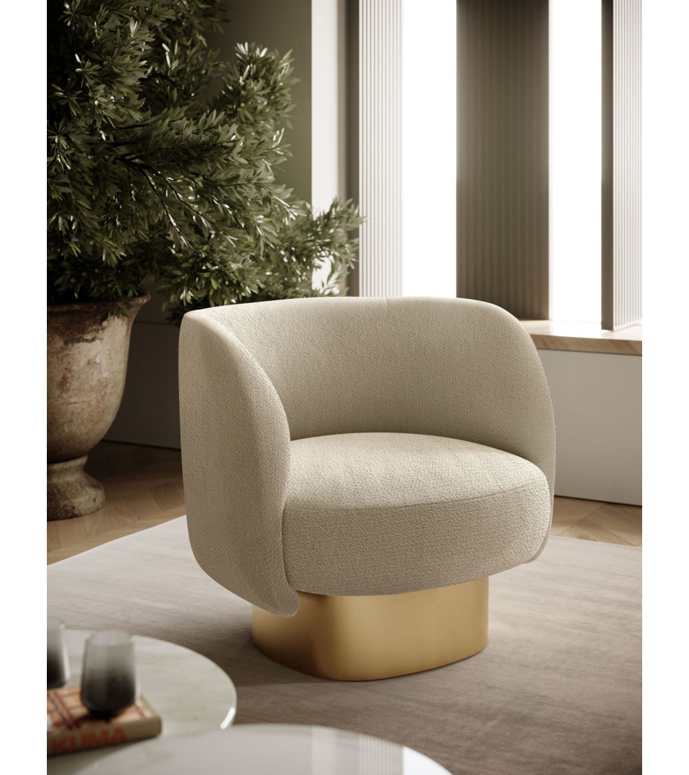 Fauteuil Doris BONTEMPI pivotant design | BHOME