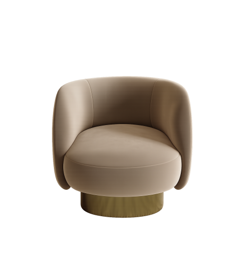Doris Armchair BONTEMPI Swivel Design | BHOME