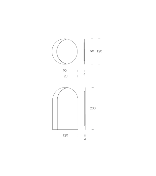 Specchio Arké – Tonin Casa | Bhome by Arredi Barbàra