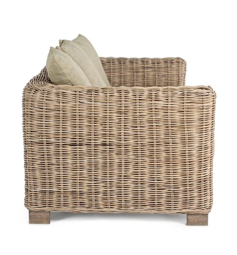 FORTALEZA Outdoor Sofa BIZZOTTO in Mango & Rattan | BHOME