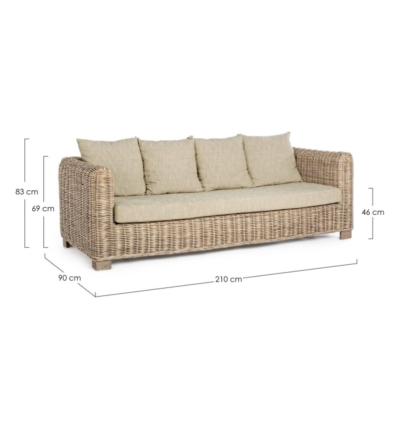 FORTALEZA Outdoor Sofa BIZZOTTO | BHOME by Arredi Barbàra