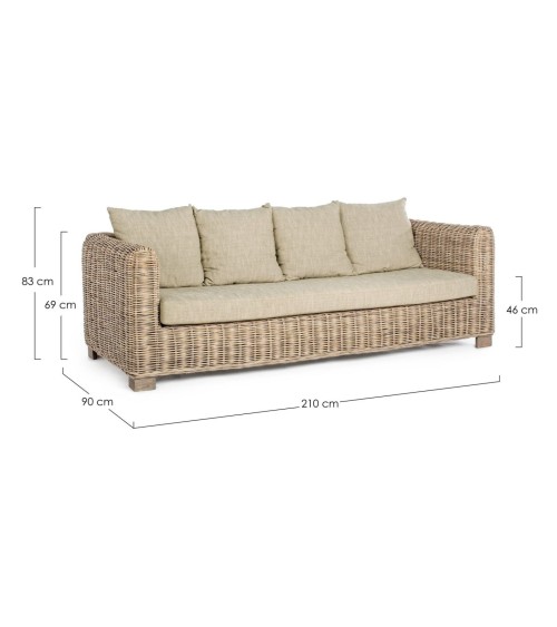 FORTALEZA Outdoor Sofa BIZZOTTO | BHOME by Arredi Barbàra