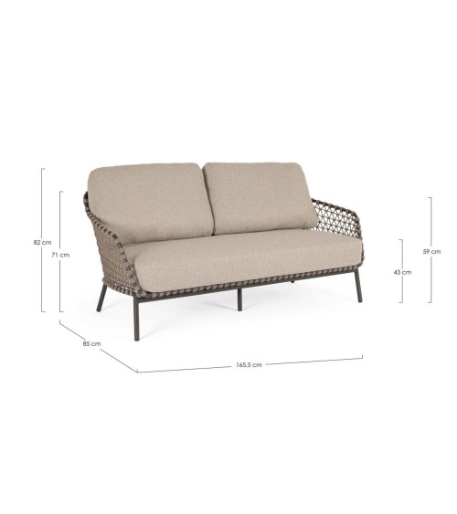 IVISSA Outdoor Sofa BIZZOTTO | BHOME by Arredi Barbàra