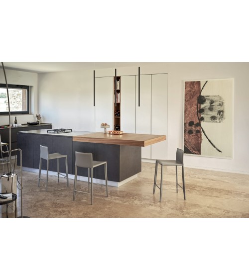 Linda Stool BONTEMPI Leather Design | BHOME