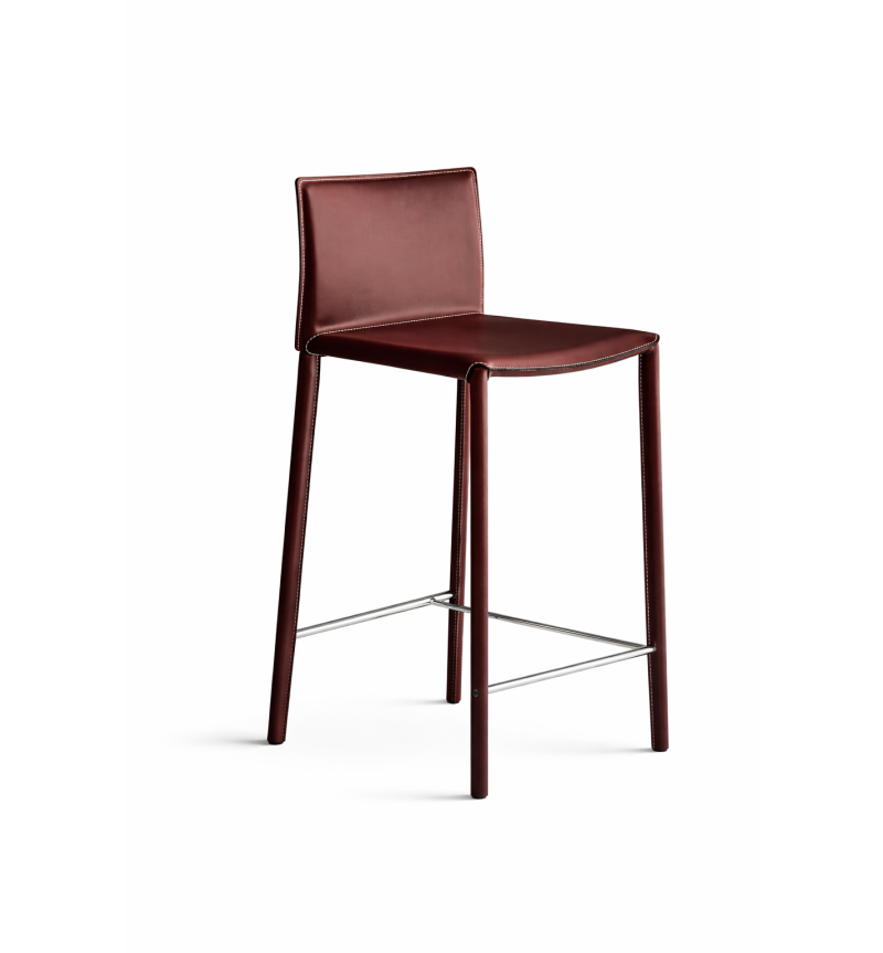 Linda Stool BONTEMPI Leather Design | BHOME