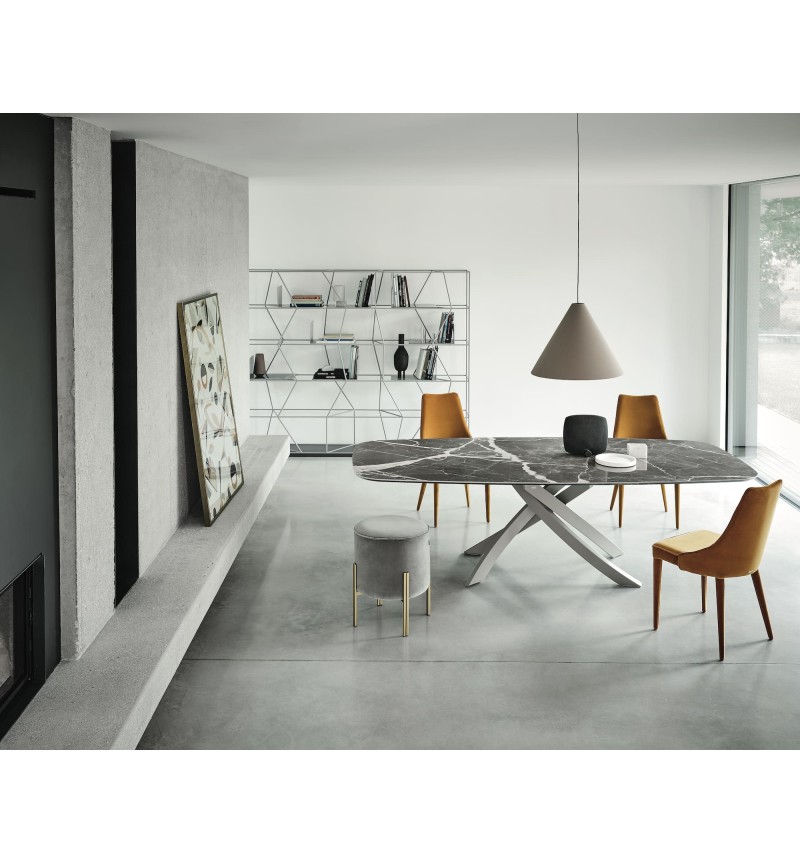 Sedia Clara BONTEMPI | Sedia di Design Imbottita BHOME