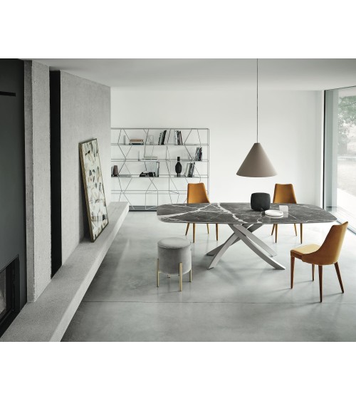 Chaise Clara BONTEMPI | Chaise design rembourrée BHOME