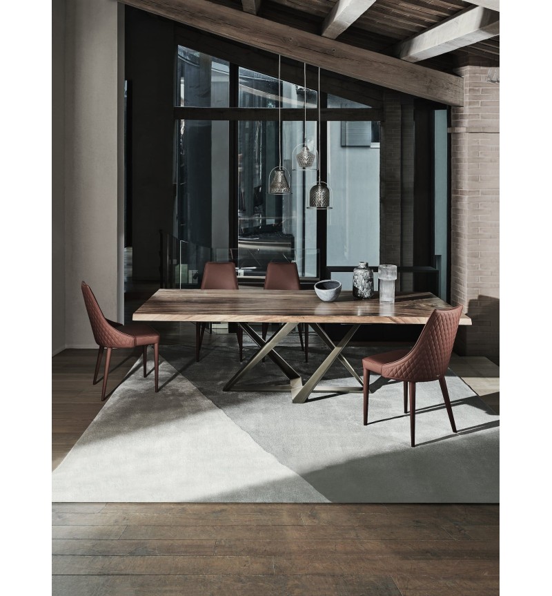 Clara Chair BONTEMPI | Upholstered Designer Chair BHOME