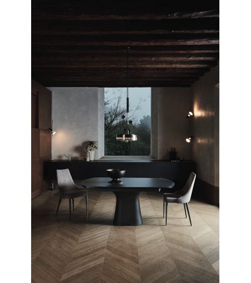 Silla Clara BONTEMPI | Silla de diseño tapizada BHOME