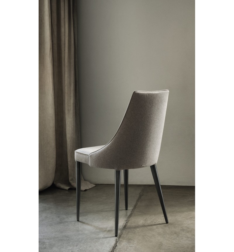 Silla Clara BONTEMPI | Silla de diseño tapizada BHOME