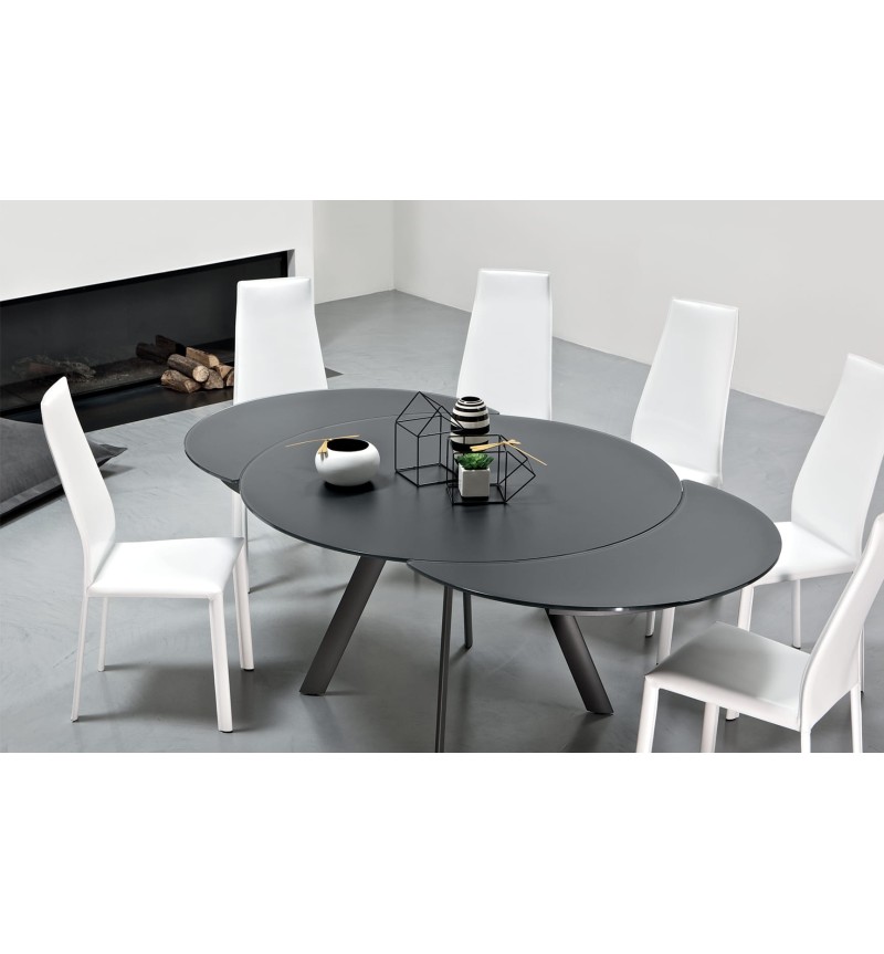 Dalila Chair BONTEMPI | Leather Designer Chair BHOME