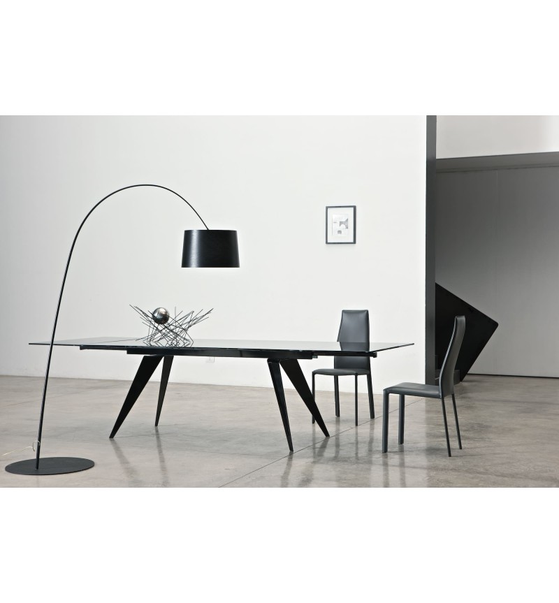 Silla Dalila BONTEMPI | Silla de diseño en cuero BHOME