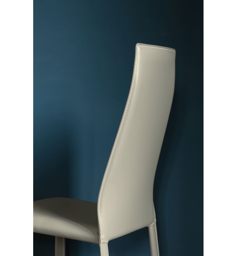 Stuhl Dalila BONTEMPI | Designstuhl aus Leder BHOME