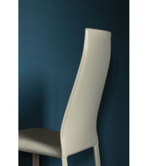 Stuhl Dalila BONTEMPI | Designstuhl aus Leder BHOME