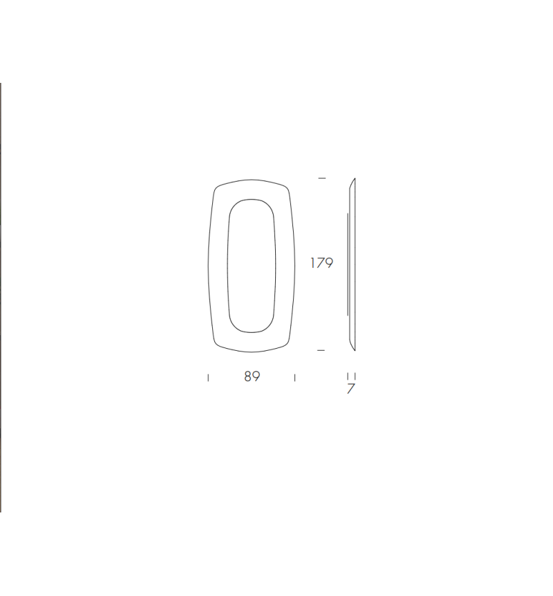 Specchio Eos – Tonin Casa | Bhome by Arredi Barbàra