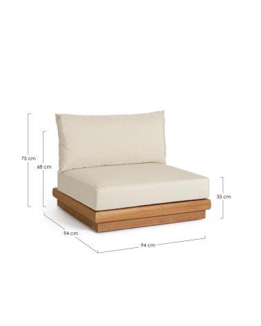 Armchair DELGADA outdoor BIZZOTTO | BHOME by Arredi Barbàra