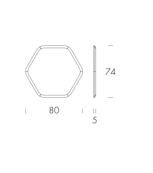 Specchio Hive – Tonin Casa | Bhome by Arredi Barbàra