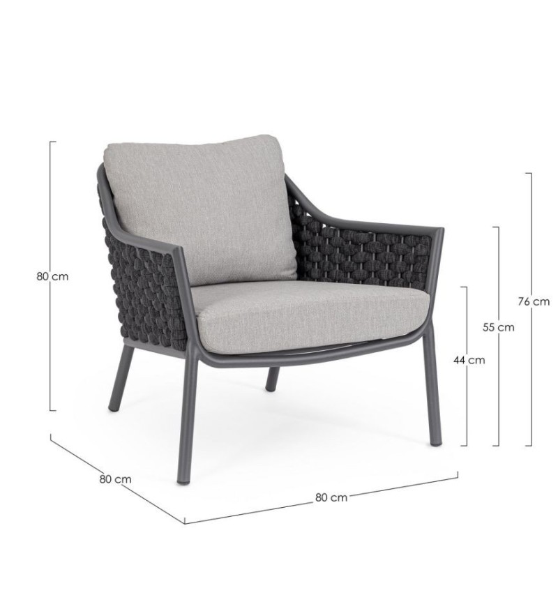 Poltrona “EVERLY” outdoor – BIZZOTTO