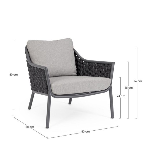Poltrona “EVERLY” outdoor – BIZZOTTO