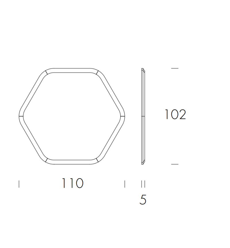 Specchio Hive – Tonin Casa | Bhome by Arredi Barbàra