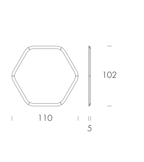 Specchio Hive – Tonin Casa | Bhome by Arredi Barbàra